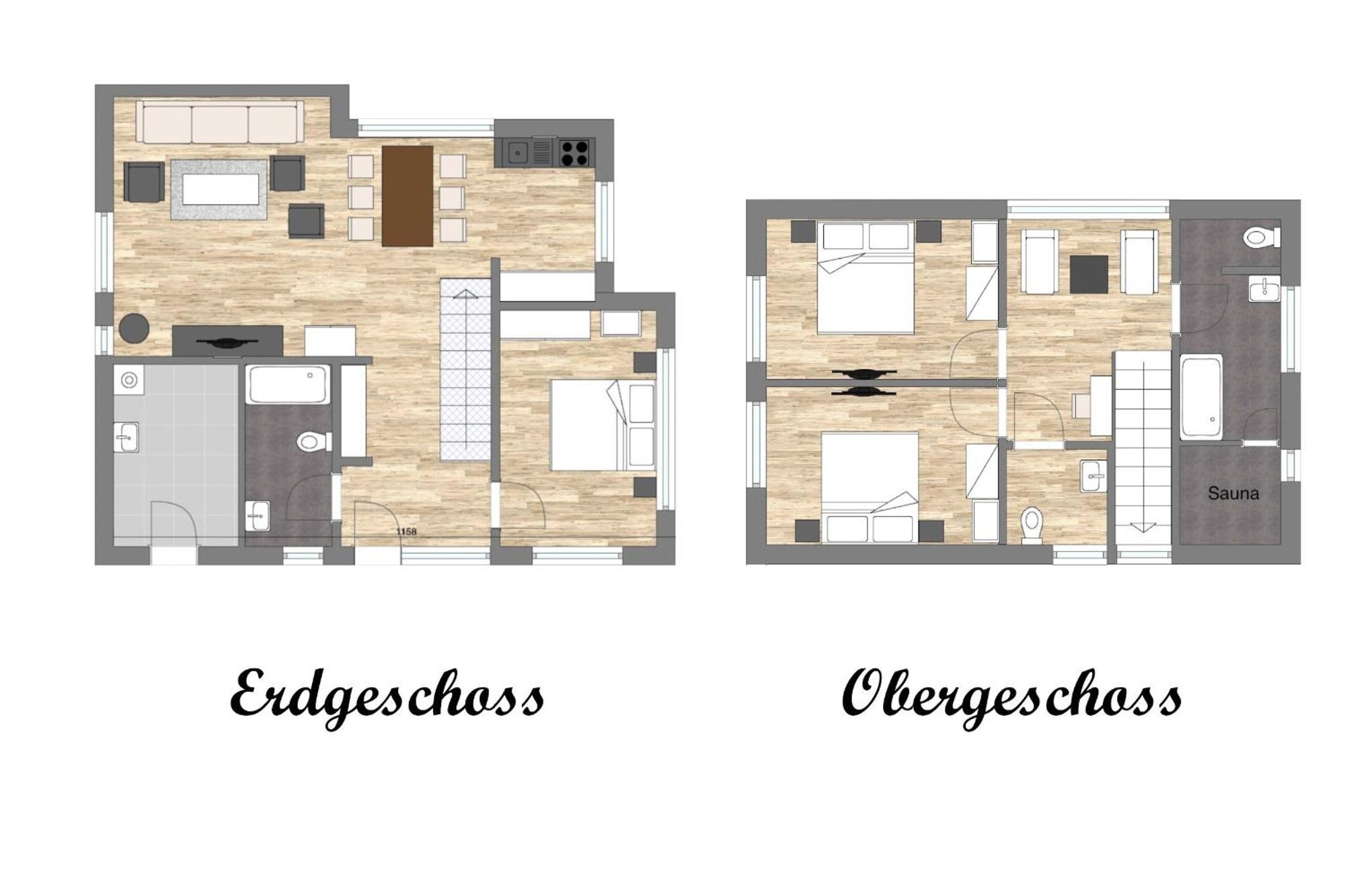 Ferienhaus Fritz Reethus Mit Sauna Und Kamin Loddin Exterior foto